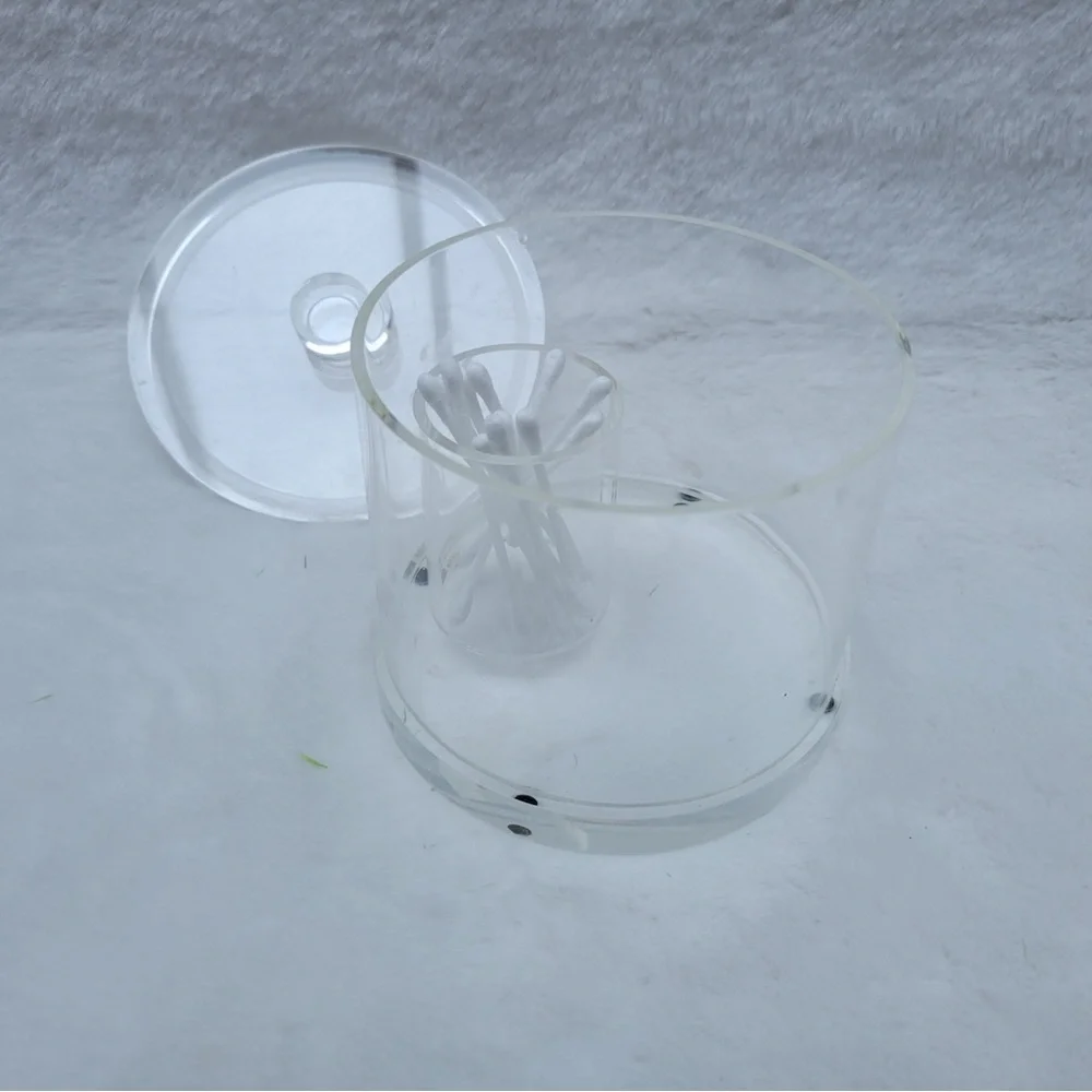 Rialto Lucite Vintage 80’s Vanity Bathroom Set